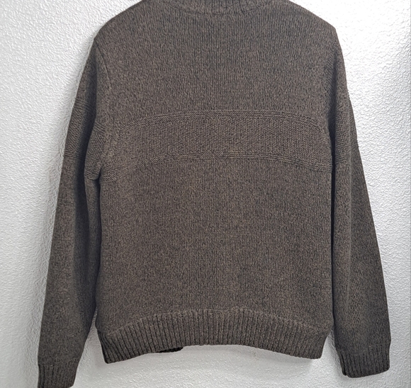 Boston Traders Olive Green Knit Sweater Size M - Picture 10 of 13